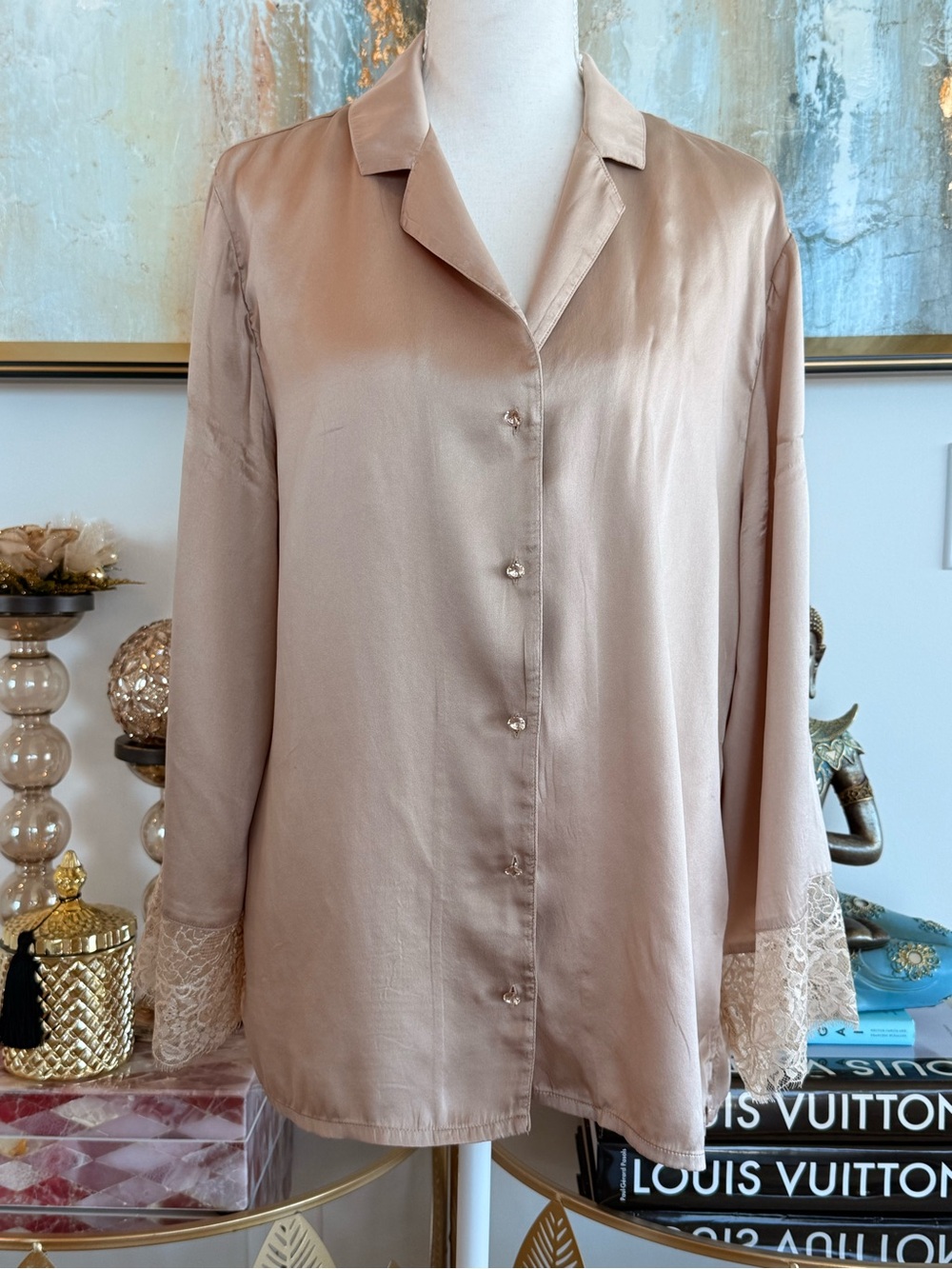 intimissimi Champagne Silk top
